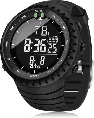 Vista 18 de PALADA Men's Digital Sports Watch Waterproof Tactical Watch with LED Backlight Watches for Men