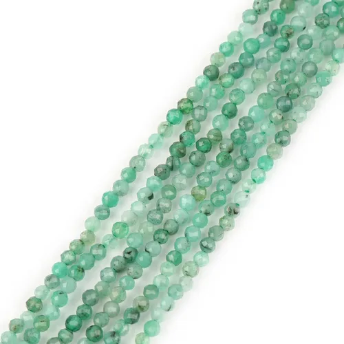 Vista 69 de GEM-Inside Cuentas espaciadoras redondas facetadas de gemas de lapislázuli azul natural semipreciosas de 2mm para hacer joyas 15