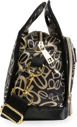 Vista 6 de BEBE Coco - Lonchera aislada reutilizable con bolsa de mano, Negro/Oro, Coco - Lonchera térmica reutilizable