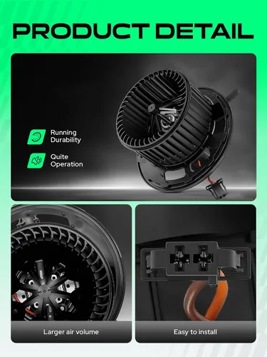 Vista 5 de Conjunto del motor del ventilador del calentador del A/C para BMW X5 X3 X1 M3 Z4 128i 135i 135is 1 Series M 323i 325i 328i 330i 335i
