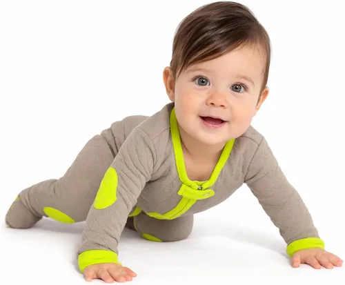 Vista 15 de baby deedee Sleepsie Acolchado - Pijama de algodón con pies para bebé Azul Dream