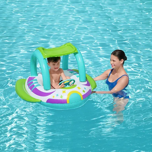 Vista 4 de Bestway Figuras Hinchables Animales Baño y Piscina Color Surtido +4 Meses Playa y Piscina 34030