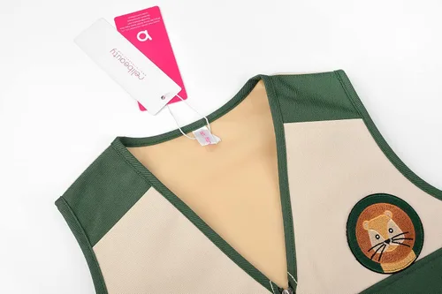 Vista 2 de ReliBeauty Kit de explorador para niños, juego de chaleco cargo, pantalones y sombrero