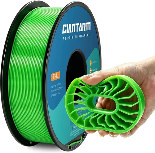 Vista 24 de GIANTARM Filamento de ácido poliláctico (PLA) para impresora 3D, carrete de 2.2 lbs, 0.07 in +/-0.001 in, 1080 pies por rollo, embalaje al vacío