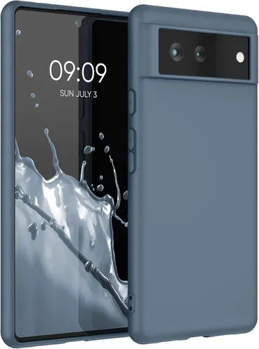 Vista 35 de kwmobile Funda compatible con Google Pixel 6 - Funda protectora de silicona TPU suave y delgada - Piedra antigua
