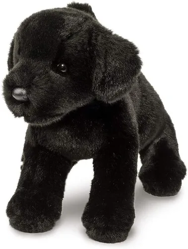 Vista 2 de Douglas Brewster Animal de Peluche Relleno de Perro Labrador Negro