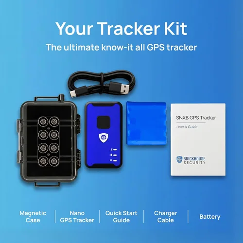 Vista 6 de Perseguidor nano de Brickhouse Security Spark GPS para vehículos