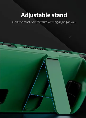 Vista 4 de Funda para cubierta de vapor, accesorio protector con caídas, arañazos, polvo, huellas dactilares, manos llenas (verde OD)