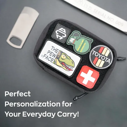 Vista 7 de DAILYCARRYCO EDC - Bolsa organizadora de herramientas de transporte diario con múltiples bolsas, equipo esencial EDC Azul