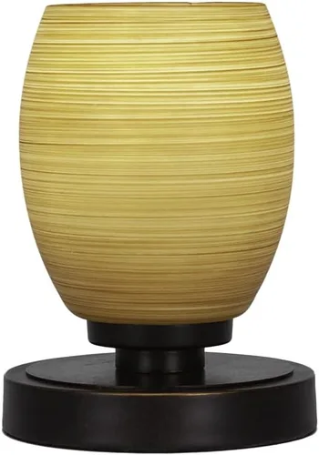 Vista 89 de Luna - Lámpara de mesa con 1 luz en granito oscuro (51-DG-300)