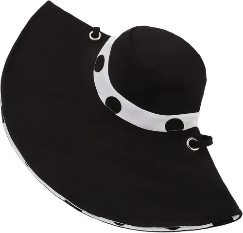 Vista 6 de Ayliss Sombrero de sol de ala ancha para mujer, plegable, reversible, para verano, playa, enrollable, protección UV