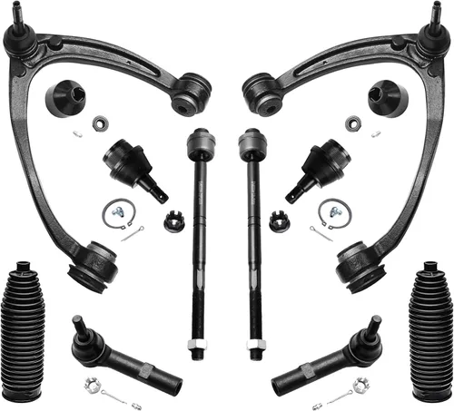 Vista 302 de Detroit Axle - Kit de suspensión frontal de 10 piezas para Dodge Avenger 2008-2014, Chrysler Sebring 2007-2010, 2 brazos de control inferiores, 2