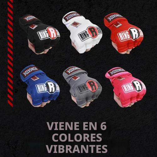 Vista 5 de Ringside guantes de entrenamiento de envoltura rápida para Muay Thai, MMA, Kickboxing