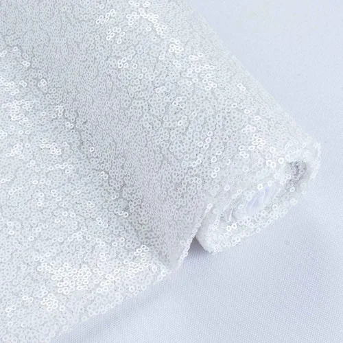 Vista 16 de Partisout Tela de lentejuelas por el patio - Tela de 3mm brillante para manualidades DIY, disfraces y decoración de fiesta Material de brillo, 3