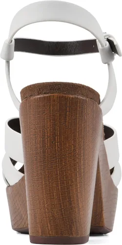 Vista 5 de WHITE MOUNTAIN Zuecos de plataforma Achiever para mujer