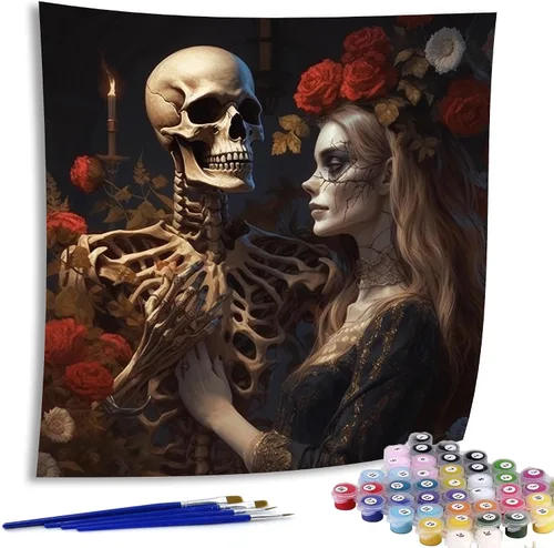 Vista 10 de Diymood Pintura por números para adultos, barco, pintura al óleo náutica acrílica por números, kits para niños y adultos principiantes