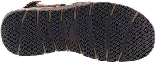 Vista 3 de Clarks Brixby Cove Fisherman Sandalia para hombre, Marrón
