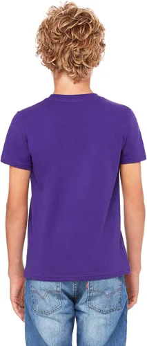 Vista 4 de Canvas - Triblend Crew Neck Plain T-Shirt - Hombre
