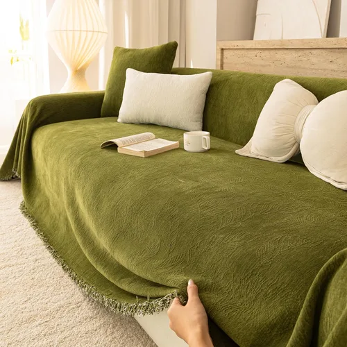 Vista 29 de ROOMLIFE Manta de sofá estilo azteca boho para sillones de 2/3 cojines, fundas de sofá lavables y antideslizantes aptas para mascotas, protector