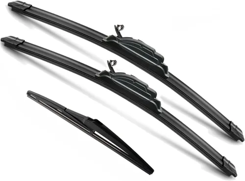 Vista 7 de JustCar - 3 limpiaparabrisas para Jeep Wangler 2007-2017 y Jeep Wrangler JK 2008-2018, repuesto de equipo original - 15, 15 y 12E pulgadas - juego