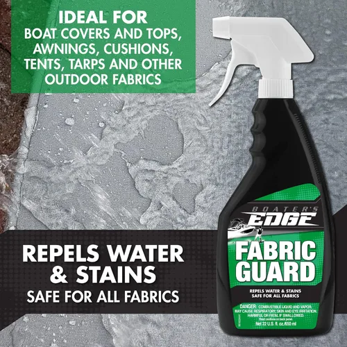 Vista 3 de BOATER'S EDGE Protector de tela - Impermeabilizante y protector de tela - 32 oz (BE1822), verde