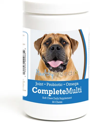 Vista 61 de Healthy Breeds Affenpinscher todo en uno multivitamínico suave masticable 60