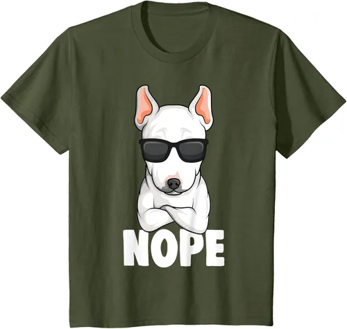 Vista 10 de Camiseta de perro Bull Terrier para niños y mujeres, Negro