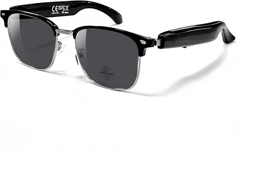 Vista 12 de Gafas inteligentes con protección UV, gafas Bluetooth para hombres, lentes de sol inteligentes para mujeres, música inalámbrica y llamadas