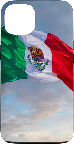 Vista 7 de iPhone 16 Mexico Flag Graphic Mexican Case