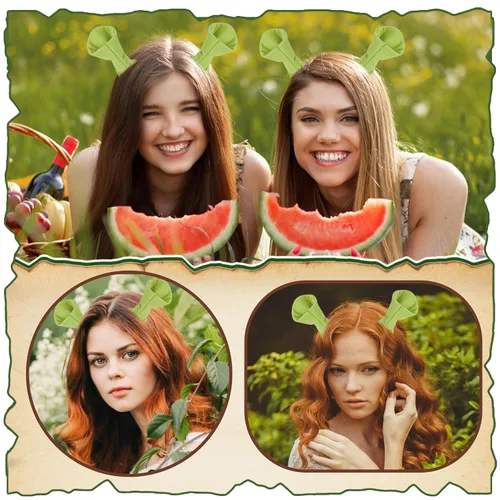 Vista 4 de 16 pinzas para el cabello con orejas de monstruo verdes, disfraz de Halloween