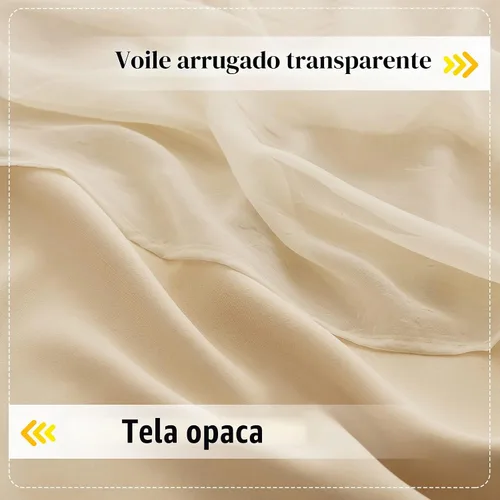 Vista 6 de NICETOWN Cortinas opacas para cuarto de bebé, dormitorio, sala de estar, cortinas opacas aplastadas de 84 pulgadas de largo, cortinas de granja