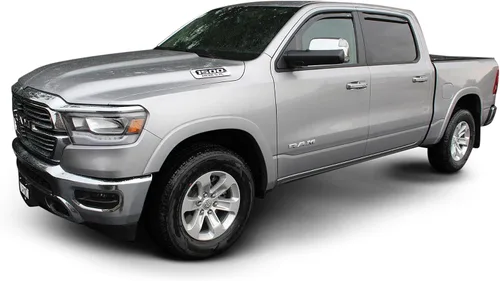 Vista 2 de Westin Deflector de viento de canal 72-35407, 4 piezas para Ram 1500 Crew Cab 2019-2025 (Exc Ram 1500 Classic)