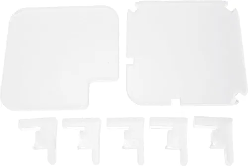 Vista 5 de Walfront Mini M4 Desktop Stand, Acrylic Construction, Optimized Ventilation, Non Slip Design for Mini M4 Pro 2024 Model, Ideal for Home and Office