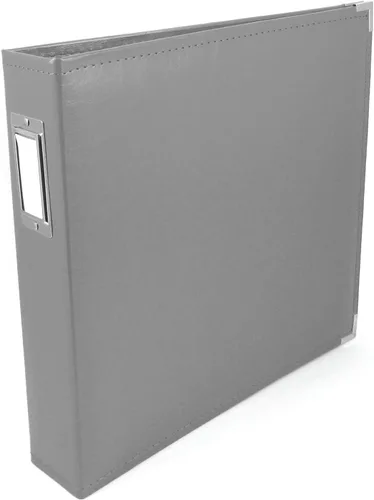 Vista 11 de We R Memory Keepers Álbum de fotos de 12x12 Aqua, Protege recuerdos y fotos, Piel sintética suave y libre de ácidos, Etiqueta decorativa elegante