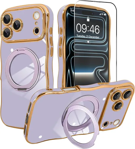 Vista 71 de tharlet for iPhone 17 Case Black with 360° Spin Magnetic Stand
