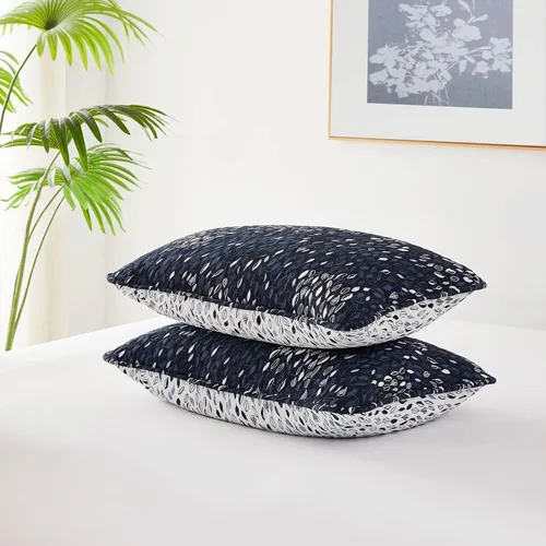 Vista 51 de Fundas Southshore Fine Linens Vilano Springs, para almohada, acolchadas, Microfibra, Pizarra, 20" x 36" 15 - Pizarra