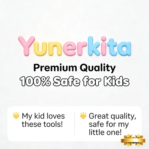 Vista 11 de Juego de herramientas de masa, 9 piezas de herramientas de arcilla para niños de 4 a 8 años, accesorios de masa ABS+ incluye rodillo cortador