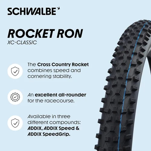 Vista 2 de Schwalbe G-ONE RS PRO Neumático de bicicleta – Neumático de grava – E-Bike Ready, Gravel Bike neumático para carreras rápidas