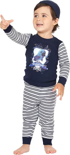 Vista 3 de Harry Potter Ravenclaw House Crest Eagle Cotton Baby Pajama Gift Set, Ravenclaw