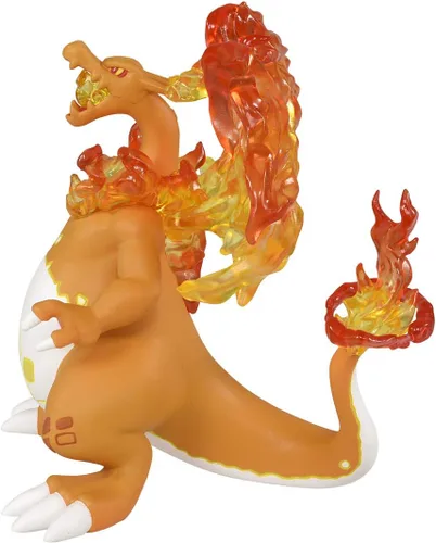 Vista 5 de Takaratomy - Figura de Moncolle Charizard Dracaufeu Glurak (Gigantamax) (Gigamax) (Gigadynamax)