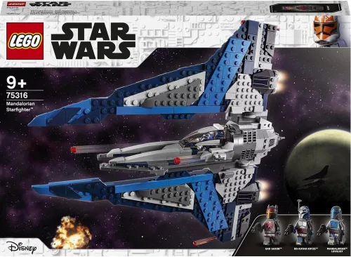 Vista 2 de LEGO® Star Wars 75316 cazador estelar mandaloriano™ a partir de 9 años