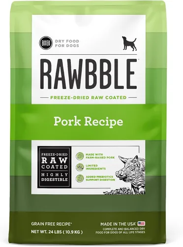 Vista 11 de Comida seca para perros BIXBI Rawbble, de ternera, 1.8 kg - Fabricado en EE. UU. sin comidas de carne ni rellenos - Comida cruda para perros