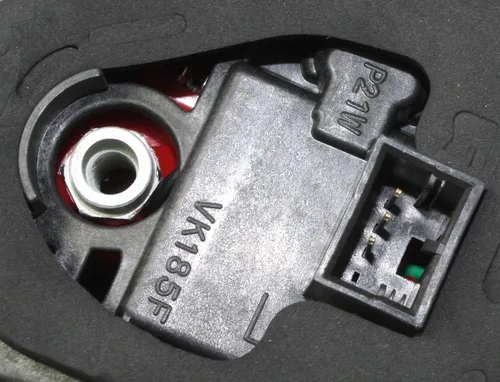 Vista 6 de Evan Fischer Conjunto de luz trasera exterior del lado del conductor compatible con Volkswagen Passat 2012-2015 con bombilla