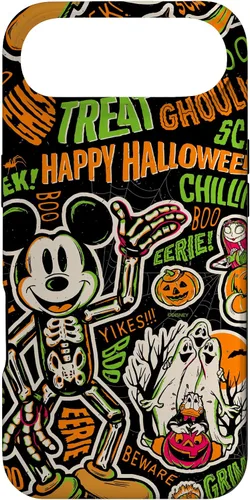 Vista 26 de Funda para iPhone 13 Pro Max Disney 100 Mickey Nightmare Before Christmas Halloween D100