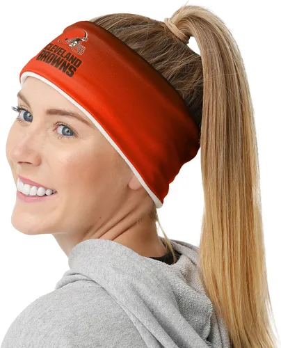 Vista 19 de FOCO Diadema de moda para mujer con logotipo de equipo de la NFL Gradiente impreso.