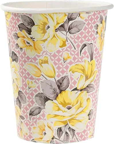 Vista 12 de Talking Tables Platos de papel florales vintage para fiesta de té, grandes, realmente deliciosos, también ideales para fiestas de cumpleaños, baby