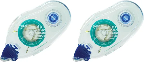 Vista 9 de Tombow 62106 Aplicador de Adhesivo Permanente Mono. Ejecutor de Cinta Fácil de Usar para Unión Fuerte e Instantánea.