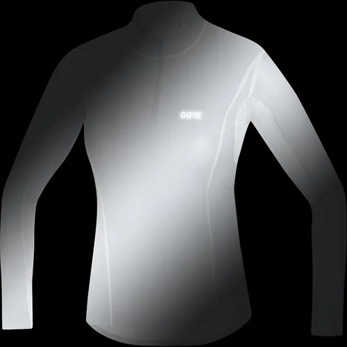 Vista 2 de GORE WEAR Camisa de capa interior resistente al viento con cuello alto para mujer