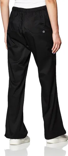 Vista 2 de WonderWink Wonderwork Pantalón médico acampanado para mujer