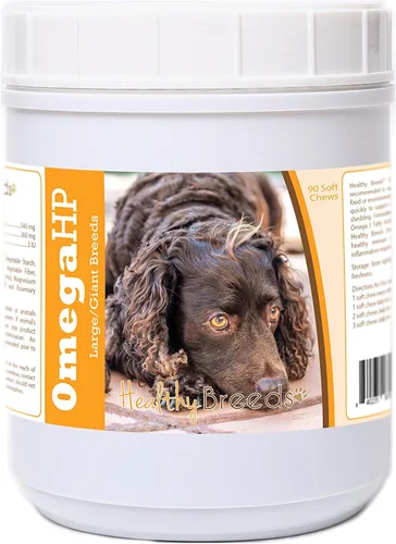 Vista 187 de Healthy Breeds Affenpinscher Omega HP - Masticables suaves para piel y pelaje, 60